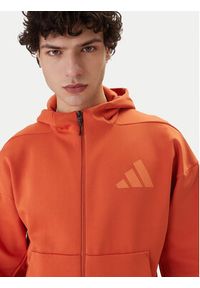 Adidas - adidas Bluza Z.N.E. KE4679 Pomarańczowy Regular Fit. Kolor: pomarańczowy. Materiał: bawełna #5