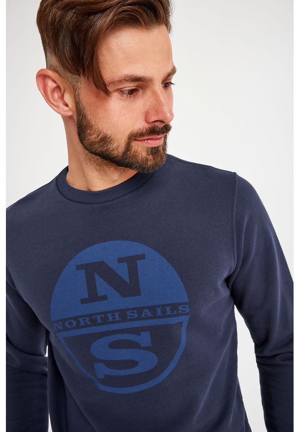 North Sails - BLUZA NORTH SAILS. Materiał: bawełna, włókno