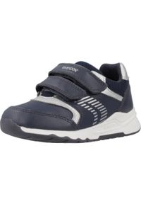 Geox - Buty GEOX B PYRIP BOY Niebieski. Kolor: niebieski. Materiał: syntetyk, tkanina. Sport: turystyka piesza