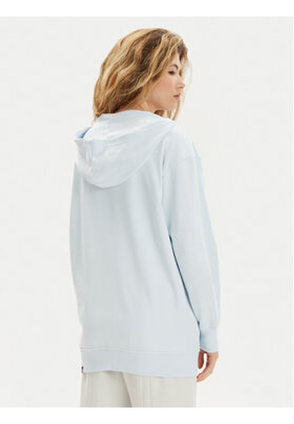 The North Face Bluza Simple Dome NF0A87E3 Błękitny Regular Fit. Kolor: niebieski. Materiał: bawełna
