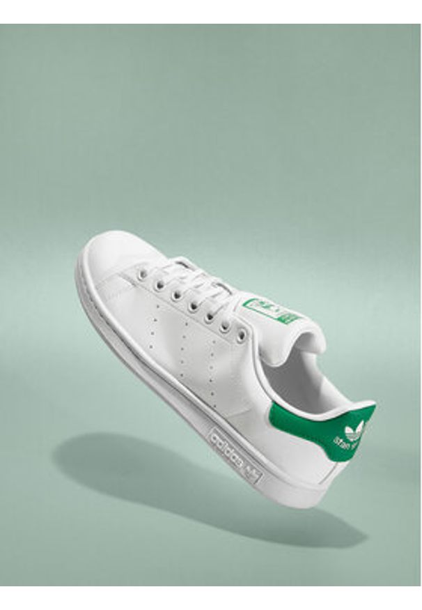 Adidas - adidas Sneakersy Stan Smith J FX7519 Biały. Kolor: biały. Materiał: skóra. Model: Adidas Stan Smith
