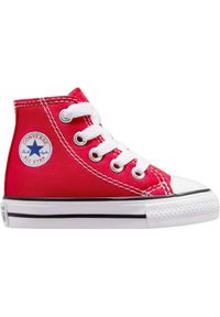 Trampki Converse All Star Core, Dzieci. Okazja: na co dzień. Kolor: czerwony. Materiał: materiał. Model: Converse All Star