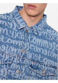 Tommy Jeans Kurtka jeansowa DM0DM16732 Niebieski Oversize. Kolor: niebieski. Materiał: bawełna #5