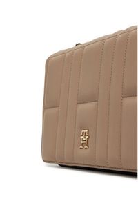 TOMMY HILFIGER - Tommy Hilfiger Torebka AW0AW17454 Beżowy. Kolor: beżowy. Materiał: skórzane