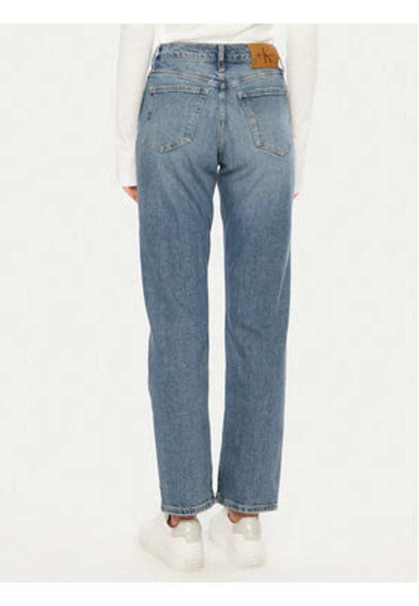 Calvin Klein Jeans Jeansy Authentic J20J224508 Niebieski Straight Fit. Kolor: niebieski