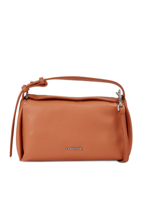 Calvin Klein Torebka Elevated Soft Mini Bag K60K611305 Brązowy. Kolor: brązowy