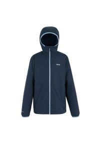 Regatta - Męska Kurtka Wodoodporna Caspen. Kolor: niebieski. Sport: turystyka piesza #1