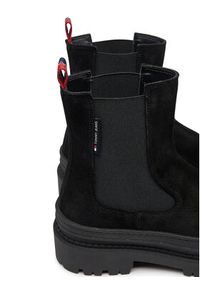 Tommy Jeans Sztyblety Tjw Foxing Chelsea Suede EN0EN02631 Czarny. Kolor: czarny. Materiał: zamsz, skóra #5