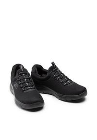 skechers - Skechers Sneakersy Summits 52811/BBK Czarny. Kolor: czarny. Materiał: materiał #3