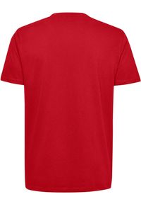 Koszulka Hummel enfant Cotton Logo. Kolor: różowy, czerwony, wielokolorowy. Sport: piłka nożna