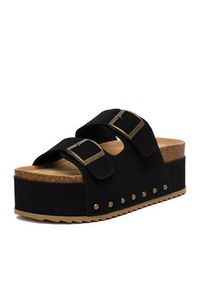 DeeZee Klapki CEO-WS069 Czarny. Kolor: czarny. Materiał: materiał #5