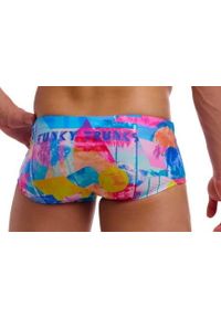 FUNKY TRUNKS - Kąpielówki Funky Trunks Pixel Paradise - trunki męskie. Kolor: wielokolorowy