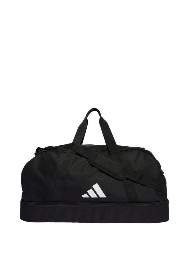 Adidas - Tiro League Duffel Bag Large. Kolor: biały, wielokolorowy, czarny. Materiał: poliester