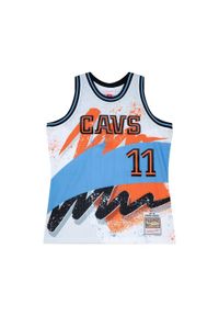 Mitchell & Ness - Koszulka NBA Cleveland Cavaliers Zydrunas Ilgauskas Hyper Hoops 1997/98. Kolor: biały. Sezon: lato. Sport: koszykówka #1