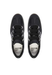 Love Moschino - LOVE MOSCHINO Sneakersy JA15142G1OIA0000 Czarny. Kolor: czarny. Materiał: skóra #5