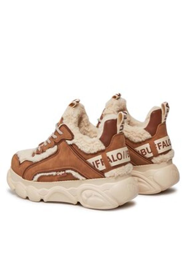 Buffalo Sneakersy Cld Chai Warm 1636023 Beżowy. Kolor: beżowy. Materiał: skóra