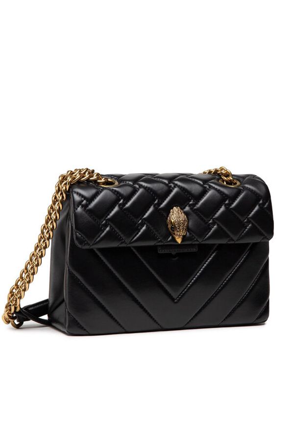 Kurt Geiger Torebka Kensington 1470400109 Czarny. Kolor: czarny. Materiał: skórzane