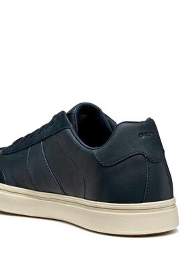 Geox Sneakersy U Baltmoore U56LDF 08522 C4002 Granatowy. Kolor: niebieski. Materiał: skóra