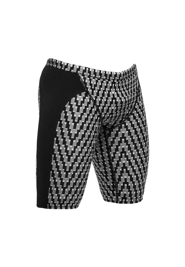 FUNKY TRUNKS - Spodenki kąpielówki męskie Funkita Jammery Dark Nights. Kolor: szary
