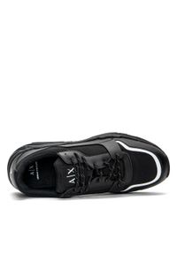 Sneakersy męskie czarne Armani Exchange XUX104 XV298 00002. Kolor: czarny