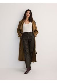 Reserved - Bawełniane body slim - złamana biel. Materiał: bawełna #1