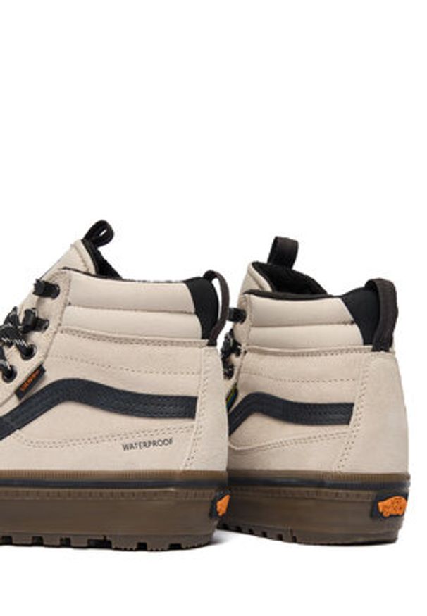 Vans Tenisówki MTE Sk8-Hi Waterproof Insulated VN000DAQZO21 Beżowy. Kolor: beżowy. Materiał: materiał
