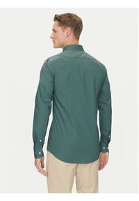 BOSS Koszula Hank 50532804 Zielony Slim Fit. Kolor: zielony. Materiał: bawełna #6