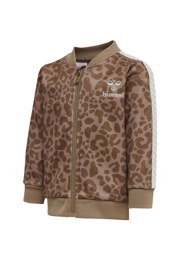 Dziecięca bluza z kapturem dla dziewczynki Hummel Naomi. Typ kołnierza: kaptur. Kolor: brązowy