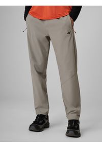 4f - 4F Spodnie trekkingowe szybkoschnące męskie - szare M. Kolor: szary. Materiał: materiał. Długość: długie. Sport: turystyka piesza #2
