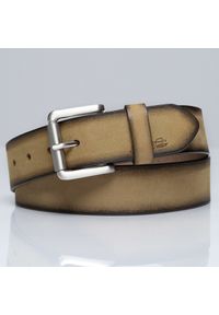 Tom Tailor - TOM TAILOR PASEK SKÓRZANY SOPO-TT376 561 40mm Ledergürtel RO2689. Materiał: skóra. Wzór: paski. Styl: klasyczny #2