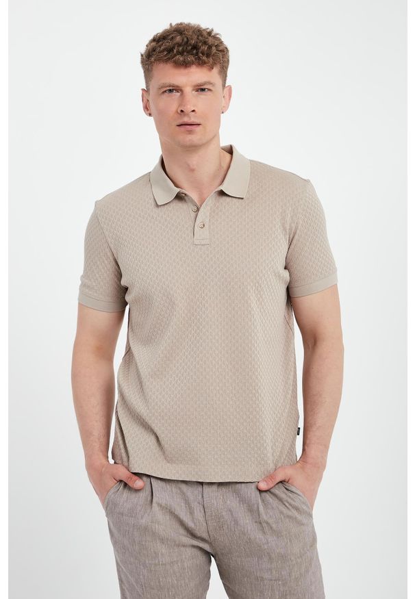 Polo męskie Roni JOOP!. Typ kołnierza: polo
