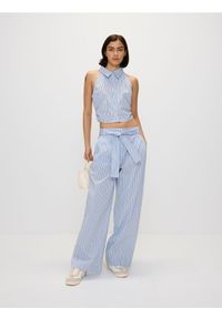 Reserved - Spodnie w stylu piżamowym - wielobarwny. Materiał: bawełna, tkanina #1