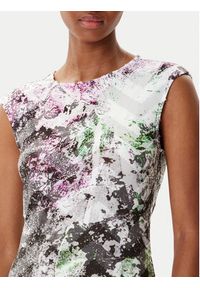 Desigual Sukienka codzienna Grey Lacroix 25WWVK07 Kolorowy Regular Fit. Okazja: na co dzień. Materiał: syntetyk. Wzór: kolorowy. Typ sukienki: proste. Styl: casual #2