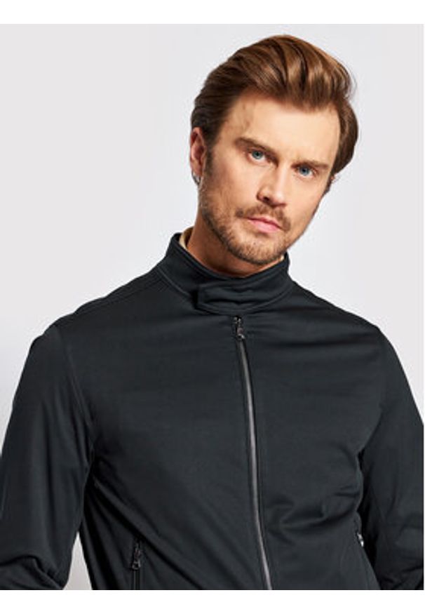 Oscar Jacobson Kurtka przejściowa Harry 8250 9642 Granatowy Regular Fit. Kolor: niebieski. Materiał: syntetyk