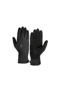 Rękawice trekkingowe Black Diamond Heavyweight Screentap Liners. Kolor: czarny