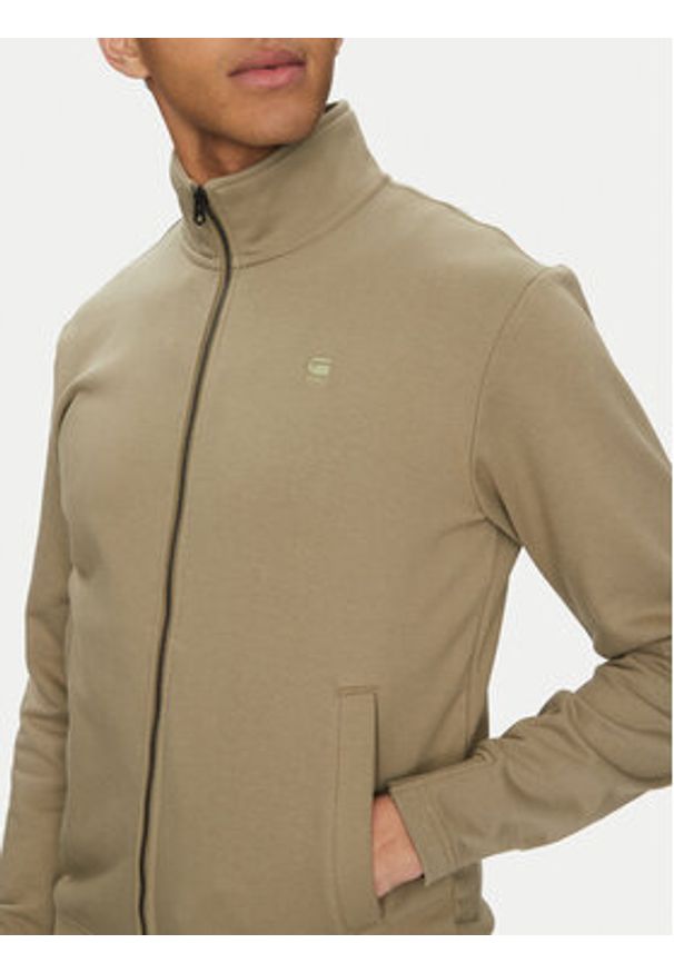 G-Star RAW - G-Star Raw Bluza Nifous D25122-D566 6057 Khaki Regular Fit. Kolor: brązowy. Materiał: syntetyk