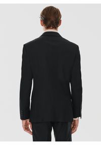 Pako Lorente - PAKO LORENTE – Dwurzędowa czarna marynarka garniturowa. Okazja: na studniówkę, na spotkanie biznesowe. Kolor: czarny. Materiał: wiskoza, elastan. Styl: biznesowy, młodzieżowy #10