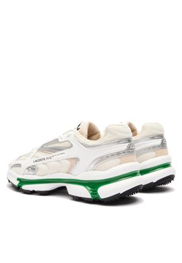 Lacoste Sneakersy L003 2K24 747SMA0013 Biały. Kolor: biały. Materiał: materiał