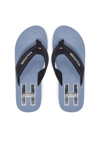 TOMMY HILFIGER - Japonki Tommy Hilfiger. Kolor: niebieski