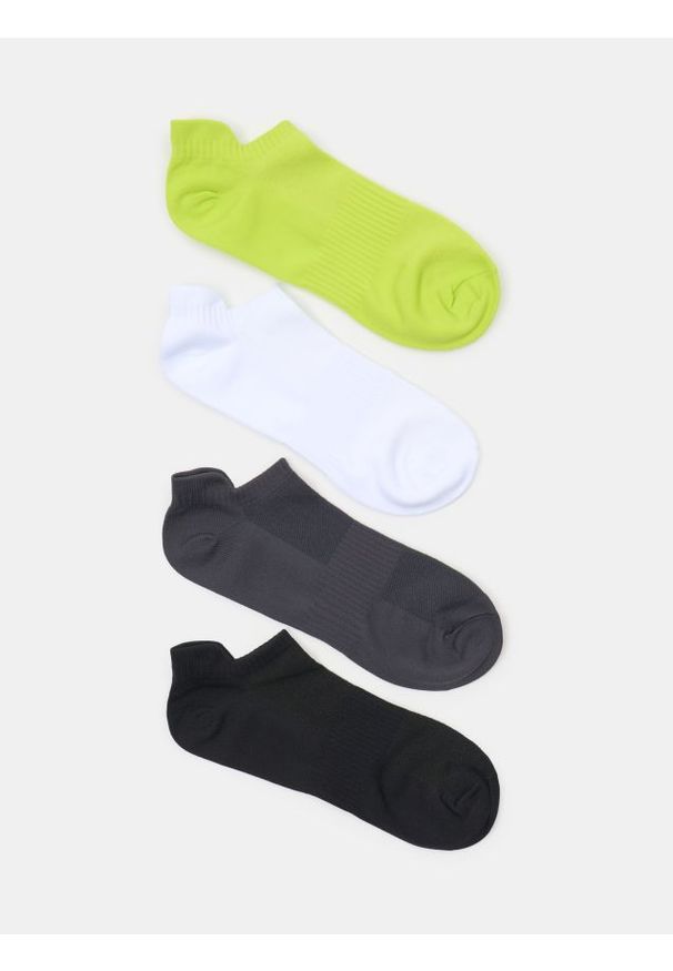 Sinsay - Skarpetki 4 pack - czarny. Kolor: czarny