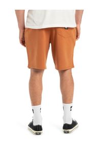 Quiksilver - Spodenki z elastyczną talią dla Mężczyzn SALT WATER Brązowy. Kolor: brązowy. Materiał: materiał, poliester, bawełna. Długość: krótkie. Sezon: lato