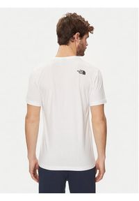 The North Face T-Shirt Never Stop NF0A87NS Biały Regular Fit. Kolor: biały. Materiał: bawełna #5