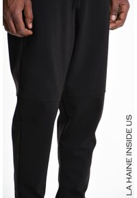 La Haine Inside Us Spodnie | 3M M1165 | Mężczyzna | Czarny. Okazja: na co dzień. Kolor: czarny. Materiał: wiskoza, poliamid, elastan. Styl: elegancki, casual #3
