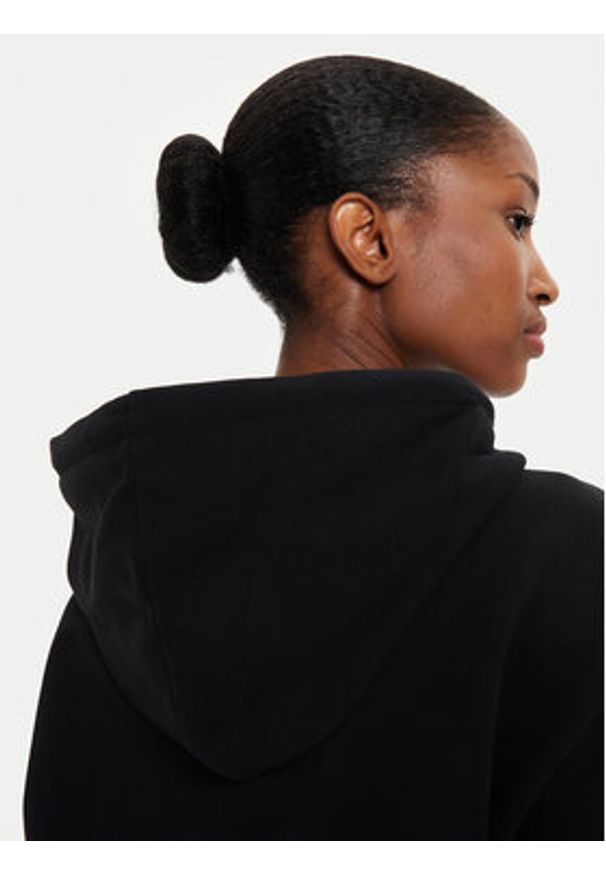 Karl Lagerfeld Jeans Bluza 245J1803 Czarny Regular Fit. Kolor: czarny. Materiał: bawełna