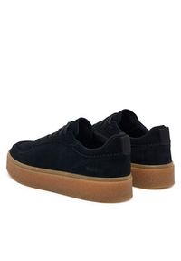 Clarks Sneakersy Boxbee Lace. 26328114 Czarny. Kolor: czarny. Materiał: skóra, zamsz #2