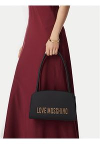 Love Moschino - LOVE MOSCHINO Torebka JC4187PP1PKD0000 Czarny. Kolor: czarny. Materiał: skórzane #1