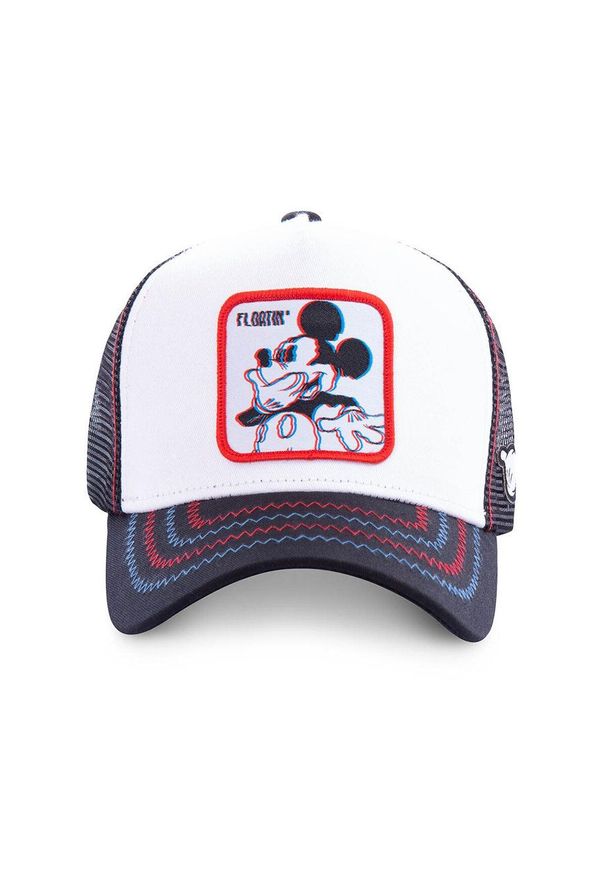 CapsLab - Capslab - Czapka z daszkiem FREEGUN DISNEY. Kolor: biały. Wzór: motyw z bajki