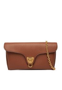 Coccinelle Torebka T8A Coccinelle Double Beat E1 T8A 11 03 01 Brązowy. Kolor: brązowy. Materiał: skórzane #2