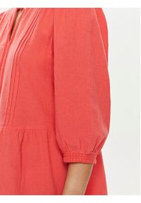 Vero Moda Sukienka letnia Pretty 10279712 Czerwony Regular Fit. Kolor: czerwony. Materiał: bawełna. Sezon: lato #2