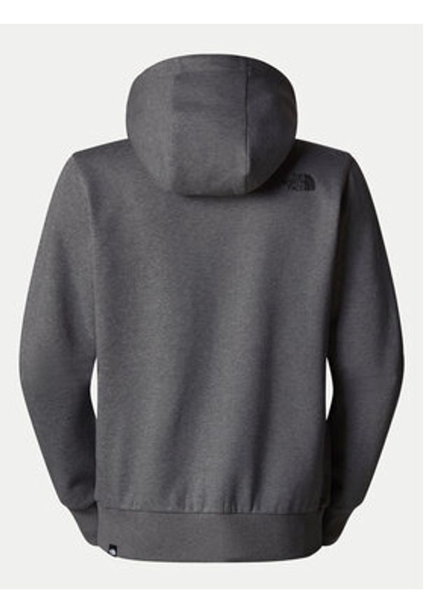 The North Face Bluza Simple Dome NF0A89FC Szary Regular Fit. Kolor: szary. Materiał: bawełna